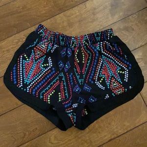 Xhiliration - Medium Colorful Shorts